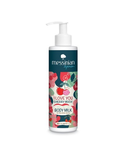 MESSINIAN SPA BODY MILK I LOVE YOU CHERRY MUCH 300ML