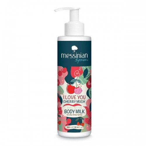 MESSINIAN SPA BODY MILK I LOVE YOU CHERRY MUCH 300ML