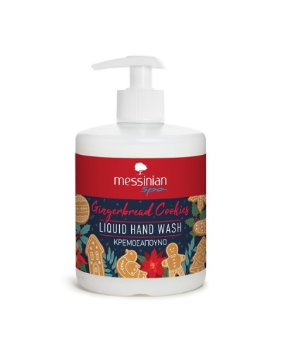 MESSINIAN SPA LIQUID HAND WASH GINGERBREAD COOKIES 400ml 