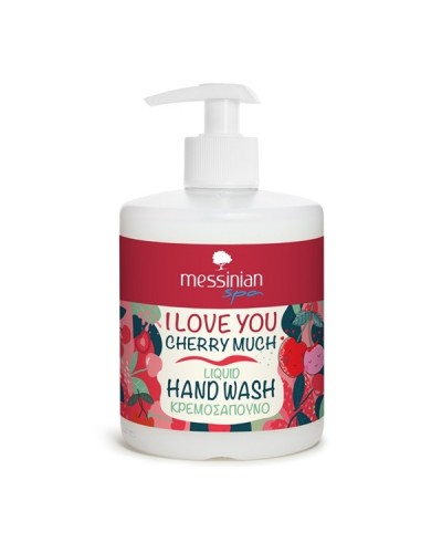 MESSINIAN SPA LIQUID HAND WASH I LOVE YOU CHERRY MUCH 400ml