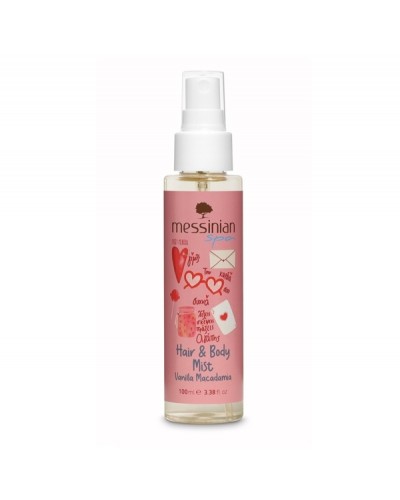 MESSINIAN SPA HAIR & BODY MIST VANILLA MACADAMIA 100ml