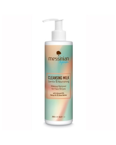 MESSINIAN SPA CLEANSING MILK GENTLE & NOURISHING MAKEUP REMOVER FOR FACE & EYE 250ml
