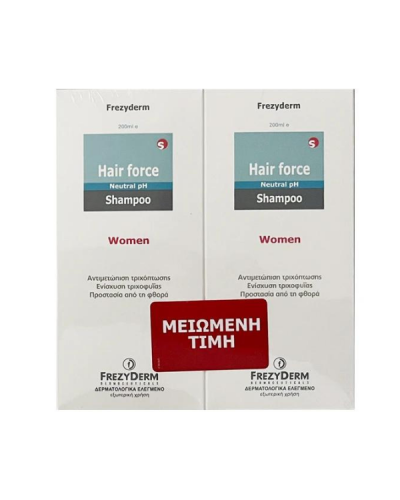 FREZYDERM PROMO HAIR FORCE SHAMPOO WOMEN 2x200ml