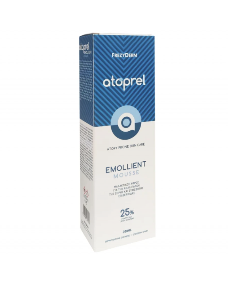 FREZYDERM ATOPREL EMOLLIENT MOUSSE 200ML FREZYDERM ATOPREL EMOLLIENT MOUSSE 200ML