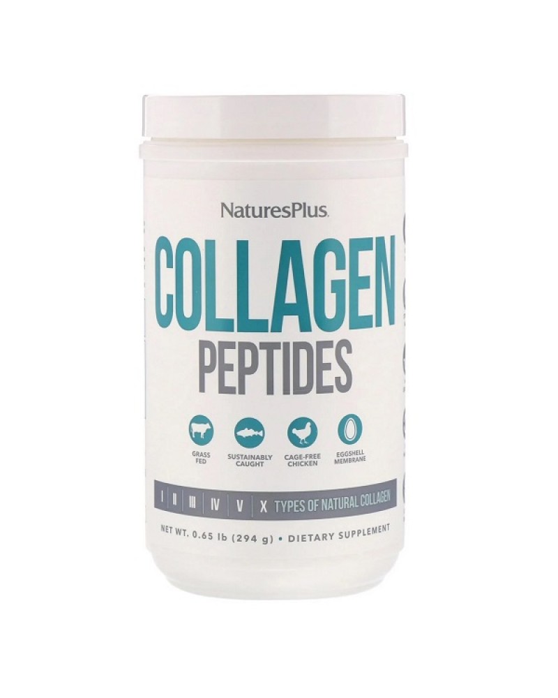 NATURES PLUS COLLAGEN PEPTIDES 294G & 2 ΔΩΡΑ ENERGIZING OATMEAL CLEANSING BAR 100G & ΝΕΣΕΣΕΡ