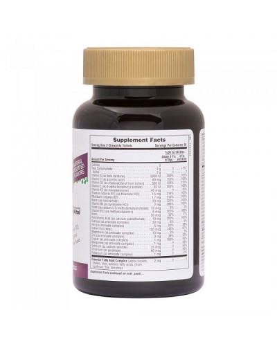 NATURES PLUS ANIMAL PARADE GOLD ASSORTED CHERRY ORANGE GRAPE 60 CHEWABLE TABS & ΔΩΡΟ ΜΕΤΑΛΛΙΚΟ ΠΑΓΟΥΡΙ 500ML