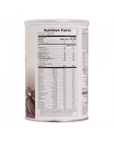 NATURES PLUS NATURES PLUS SPIRU-TEIN COOKIES & CREAM 525GR & ΔΩΡΟ ΠΑΓΟΥΡΙ ADMIRAL 750ML