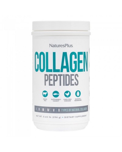 NATURES PLUS PROMO COLLAGEN PEPTIDES POWDER 294GR & NAIL STRENGTHENER 7.4ML