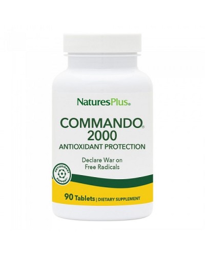 NATURES PLUS PROMO COMMANDO 2000 90TABS & IMMUNE VITAMIN D3 60 SOFTGELS