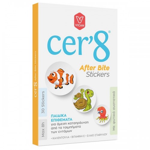 CER\'8 AFTER BITE STICKERS 30τμχ