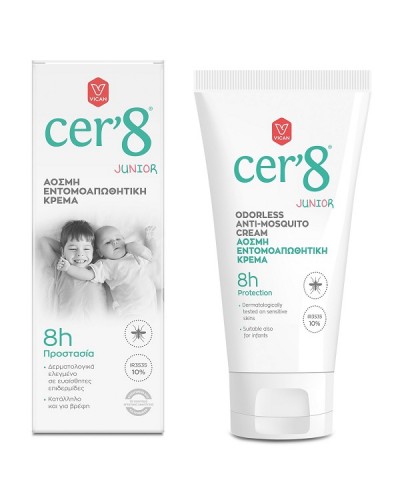 CER'8 ANTI-MOSQUITO CREAM JUNIOR ΑΟΣΜΗ 150ml   