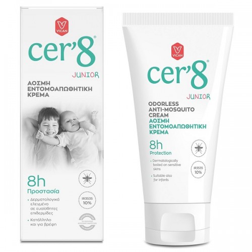 CER'8 ANTI-MOSQUITO CREAM JUNIOR ΑΟΣΜΗ 150ml   