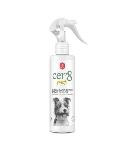 CER'8 PET ΕΝΤΟΜΟΑΠΩΘΗΤΙΚΟ SPRAY ΣΚΥΛΩΝ 200ml