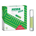 HERB MICRO FILTER ΠΙΠΕΣ ΜΕ ΦΙΛΤΡO ΓΙΑ ΚΑΝΟΝΙΚΟ ΤΣΙΓΑΡΟ 12τμχ.