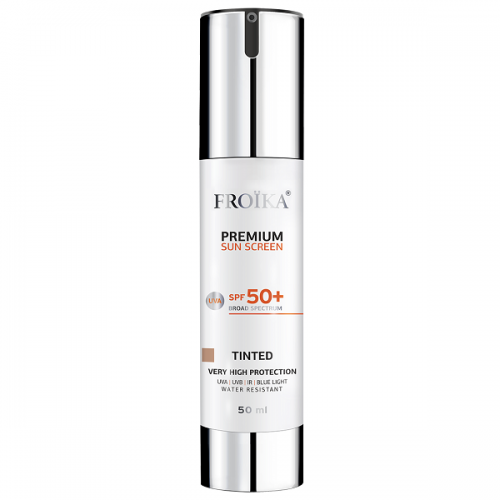 FROIKA PREMIUM SUNSCREEN SPF50+ TINTED 50ml FROIKA PREMIUM SUNSCREEN SPF50+ TINTED 50ml