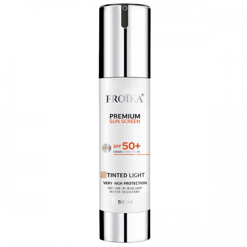 FROIKA PREMIUM SUNSCREEN SPF50+ TINTED LIGHT 50ml FROIKA PREMIUM SUNSCREEN SPF50+ TINTED LIGHT 50ml