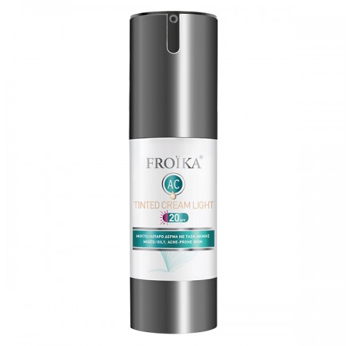 FROIKA AC TINTED CREAM spf20 LIGHT 30ml