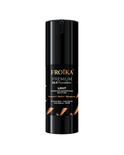 FROIKA PREMIUM SILK FOUNDATION LIGHT SPF30 30ML