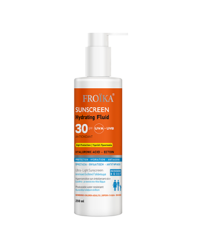 FROIKA SUNSCREEN HYDRATING FLUID SPF30 250ml