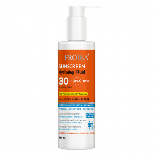 FROIKA SUNSCREEN HYDRATING FLUID SPF30 250ml FROIKA SUNSCREEN HYDRATING FLUID SPF30 250ml
