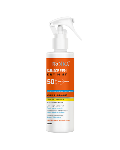 FROIKA SUNSCREEN DRY MIST SPF50+ 250ml