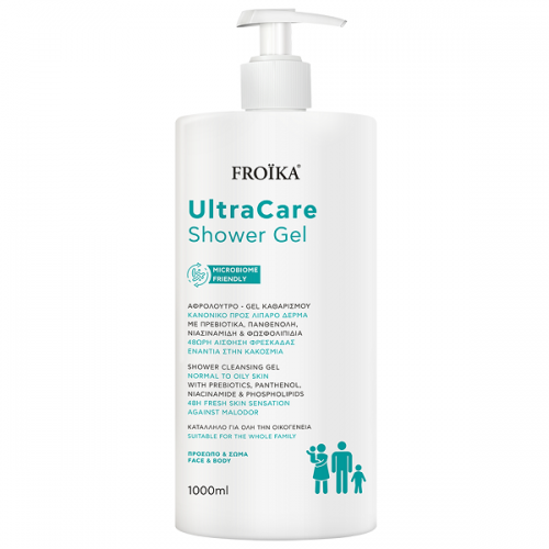 FROIKA ULTRACARE SHOWER GEL 1000ml
