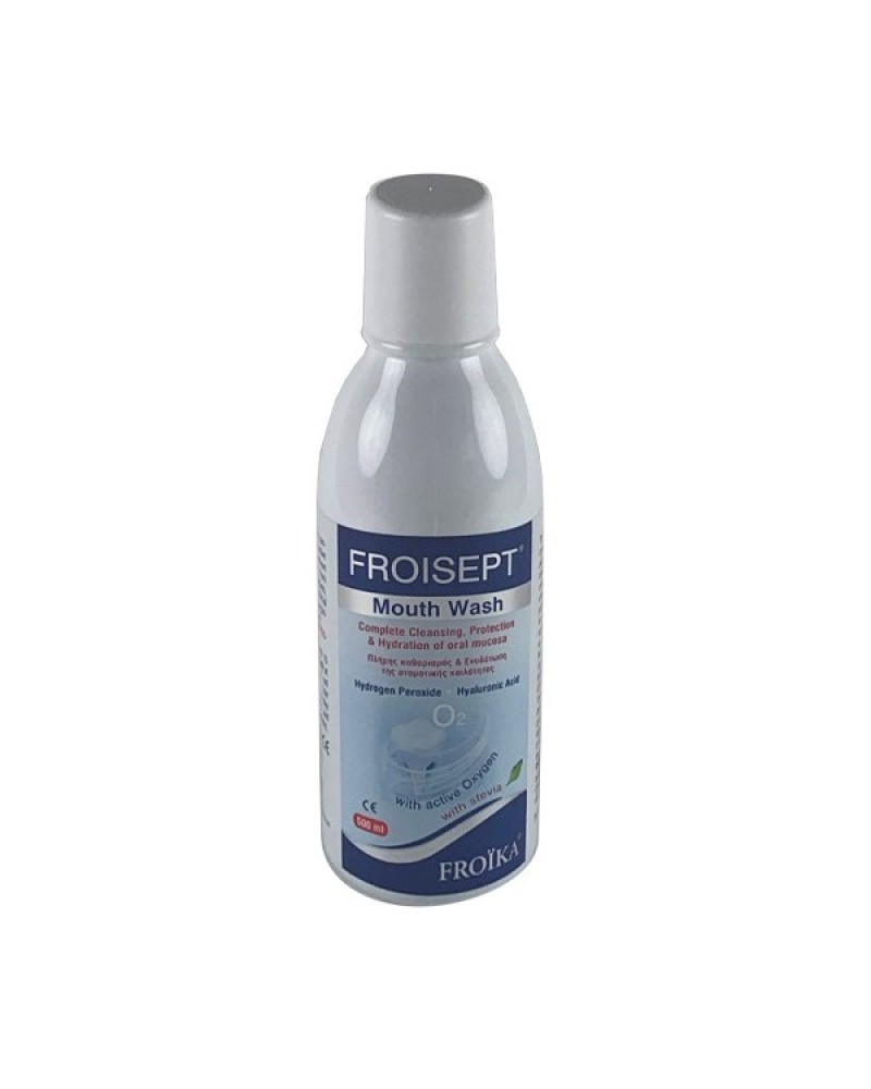 FROIKA FROISEPT MOUTHWASH WITH ACTIVE OXYGEN 500ML