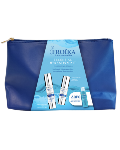 FROIKA PROMO HYALURONIC MOIST CREAM LIGHT 50ml & FACE SERUM 30ml & ΔΩΡΟ MOIST WASH 100ml