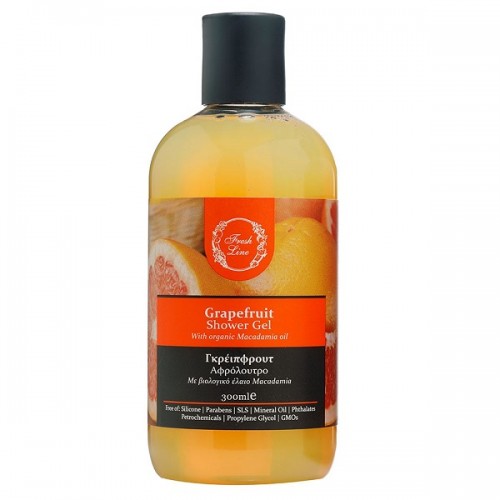 FRESH LINE GRAPEFRUIT SHOWER GEL 300ml FRESH LINE GRAPEFRUIT SHOWER GEL 300ml