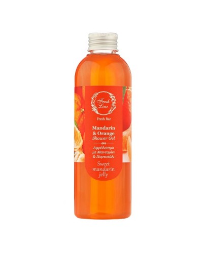 FRESH LINE MANDARIN & ORANGE SHOWER GEL 200ML