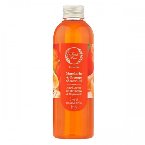 FRESH LINE MANDARIN & ORANGE SHOWER GEL 200ML