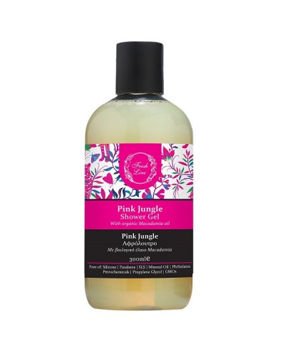 FRESH LINE PINK JUNGLE SHOWER GEL 300ML