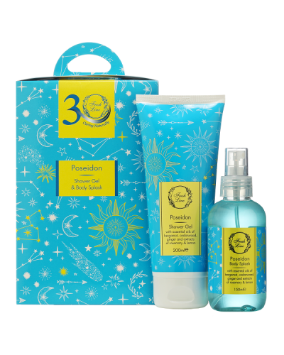 FRESH LINE PROMO XMAS MENCARE POSEIDON SET ΑΦΡΟΛΟΥΤΡΟ 200ML & SPLASH ΣΩΜΑΤΟΣ 150ML