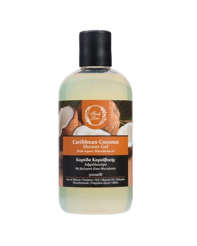 FRESH LINE CARIBBEAN COCONUT SHOWER GEL 300ML