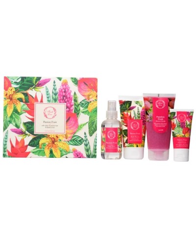 FRESH LINE PROMO PASSION FRUIT SHOWER SCRUB 150ml & BODY BUTTER 150ml & HAND CREAM 50ml & FRAGRANT WATER 150ml