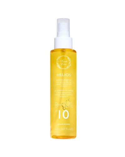 FRESH LINE HELIOS TANNING BODY OIL Spf10 150ml