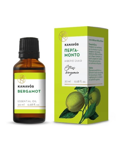 KANAVOS ESSENTIAL OIL BERGAMOT 20ml