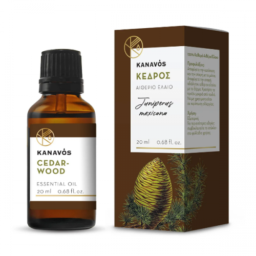 KANAVOS ESSENTIAL OIL CEDARWOOD 20ml