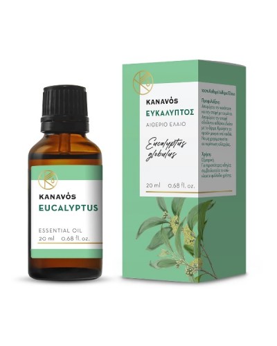 KANAVOS ESSENTIAL OIL EUCALYPTUS 20ml