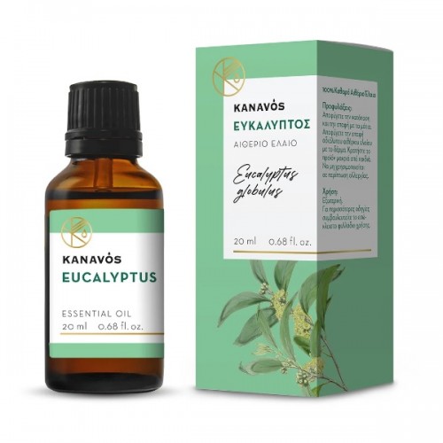 KANAVOS ESSENTIAL OIL EUCALYPTUS 20ml