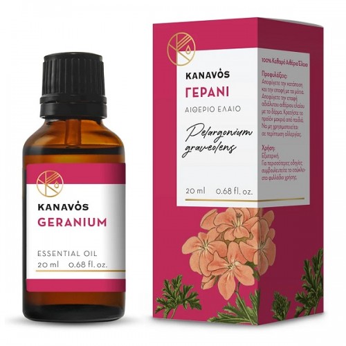 KANAVOS ESSENTIAL OIL GERANIUM 20ml