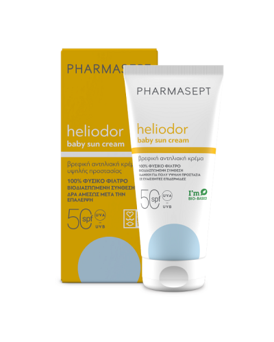 PHARMASEPT HELIODOR BABY SUN CREAM SPF50 100ML PHARMASEPT HELIODOR BABY SUN CREAM SPF50 100ML