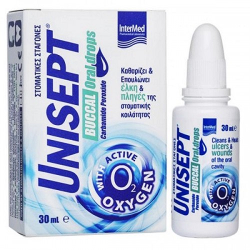 INTERMED UNISEPT BUCCAL ORAL DROPS 30ml INTERMED UNISEPT BUCCAL ORAL DROPS 30ml