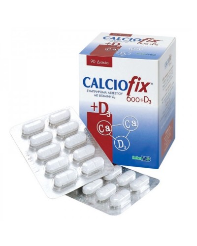 CALCIOFIX 600MG & 200IU D3 90TABS