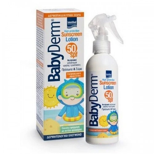 INTERMED BABYDERM SUNSCREEN LOTION 50spf 200ml