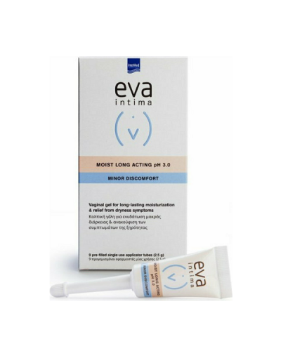 INTERMED EVA INTIMA MOIST LONG ACTING PH3.0 9TUBES X 2.5G