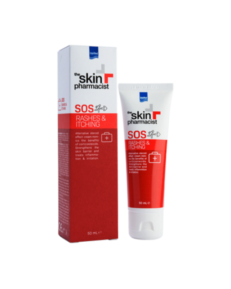 THE SKIN PHARMACIST SOS RASHES & ITCHING 50ML THE SKIN PHARMACIST SOS RASHES & ITCHING 50ML