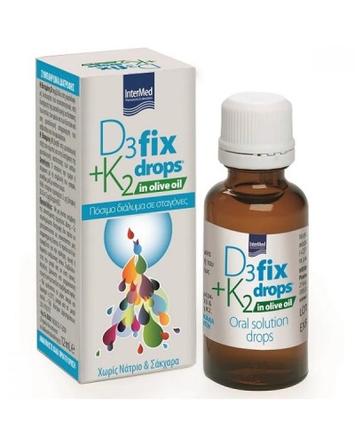 INTERMED D3 FIX DROPS + K2 12ML