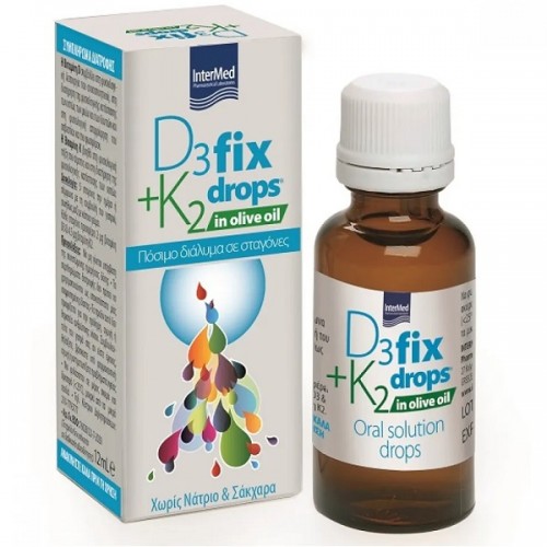 INTERMED D3 FIX DROPS + K2 12ML