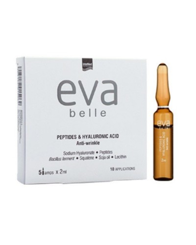 EVA BELLE ΑΜΠΟΥΛΕΣ PEPTIDES & HYALURONIC ACID 5X2ML